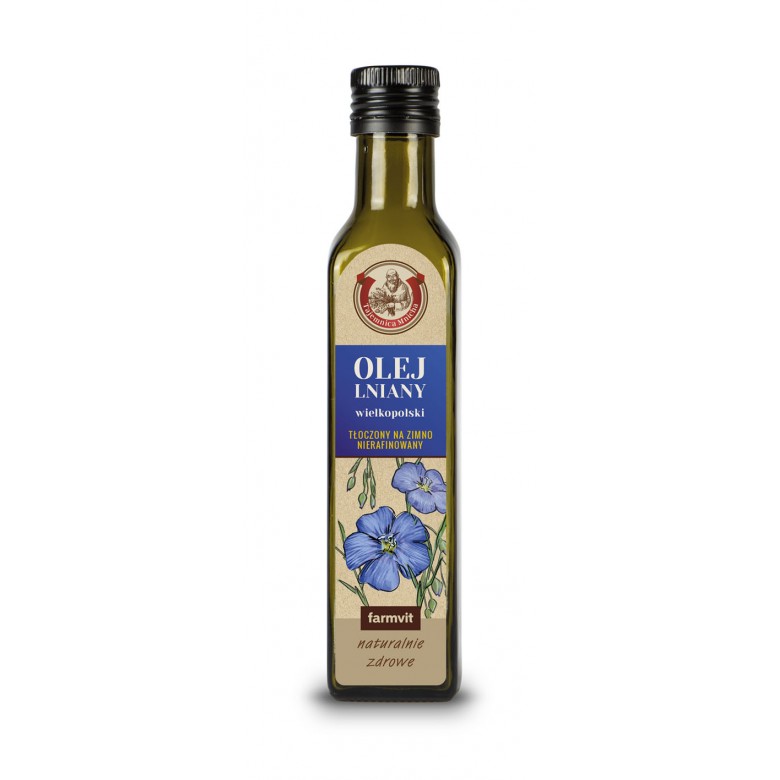 Olej lniany FARM-VIT - Wiesiołek-Pharma Olej lniany FARM-VIT - Wiesiołek-Pharma