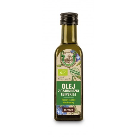 Olej z czarnuszki EKO FARM-VIT - Wiesiołek-Pharma