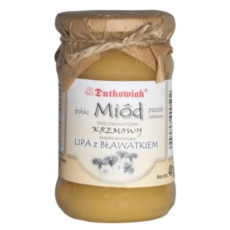 Miód lipowo-bławatkowy DUTKOWIAK - Wiesiołek-Pharma