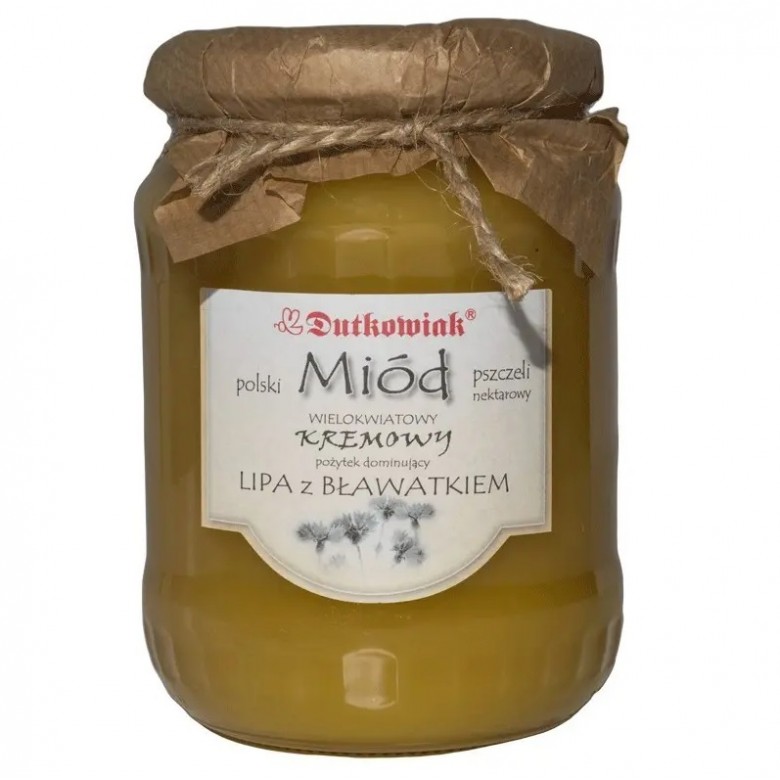 Miód lipowo-bławatkowy DUTKOWIAK - Wiesiołek-Pharma Miód lipowo-bławatkowy DUTKOWIAK - Wiesiołek-Pharma