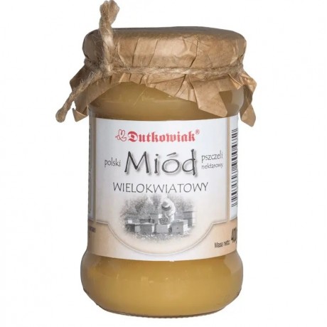 Miód wielokwiatowy DUTKOWIAK - Wiesiołek-Pharma