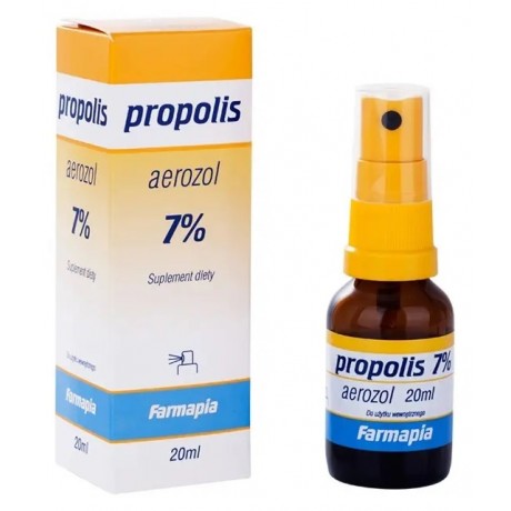 Propolis aerozol 7% 20ml FARMAPIA - Wiesiołek-Pharma