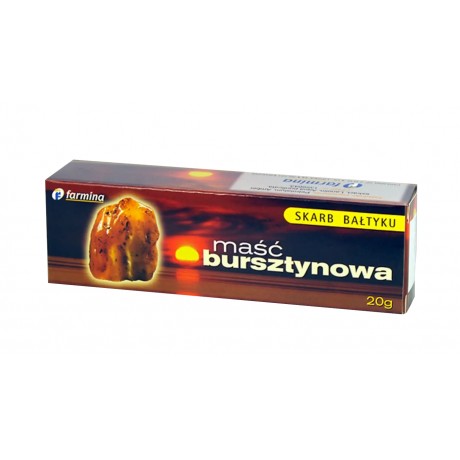 Maść bursztynowa 20g FARMINA - Wiesiołek-Pharma