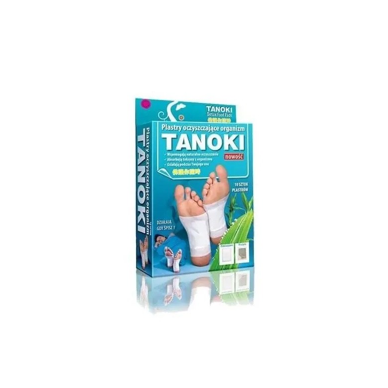 Plastry oczyszczające TANOKI 10 szt. AURA HERBALS - Wiesiołek-Pharma Plastry oczyszczające TANOKI 10 szt. AURA HERBALS - Wiesiołek-Pharma