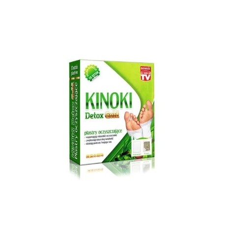 Plastry oczyszczające KINOKI 10 szt. AURA HERBALS - Wiesiołek-Pharma