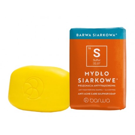 Mydło siarkowe 100g BARWA - Wiesiołek-Pharma