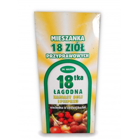 Przyprawa 18-tka łagodna 80g DR KALDYSZ - Wiesiołek-Pharma