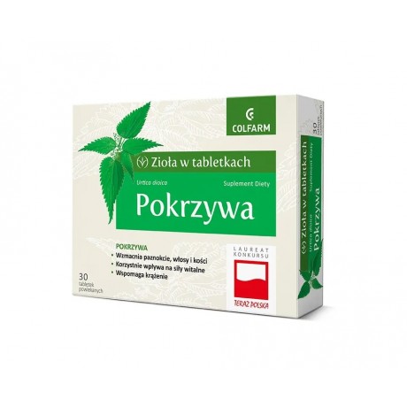 Pokrzywa 30 tabl. COLFARM - Wiesiołek-Pharma