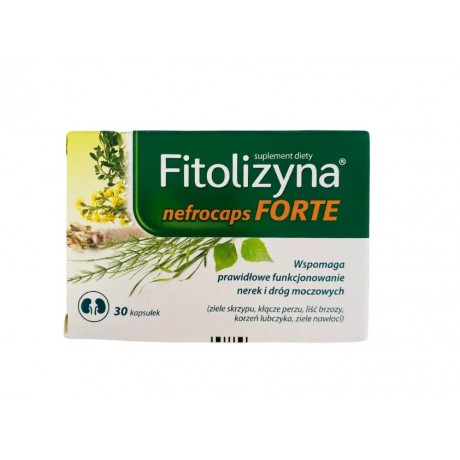 Fitolizyna Nefrocaps Forte 30 kaps. H-PRUSZKÓW - Wiesiołek-Pharma
