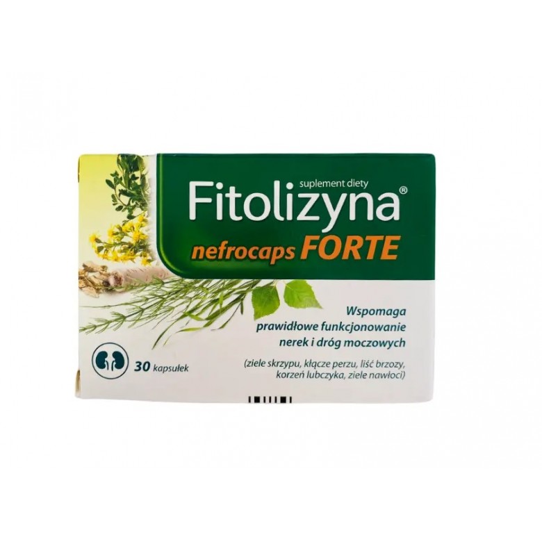 Fitolizyna Nefrocaps Forte 30 kaps. H-PRUSZKÓW - Wiesiołek-Pharma Fitolizyna Nefrocaps Forte 30 kaps. H-PRUSZKÓW - Wiesiołek-Pharma