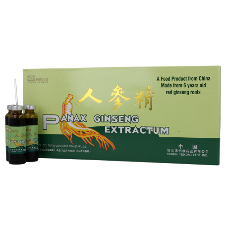 Panax Ginseng Extract 2000mg 10 amp. MERIDIAN - Wiesiołek-Pharma