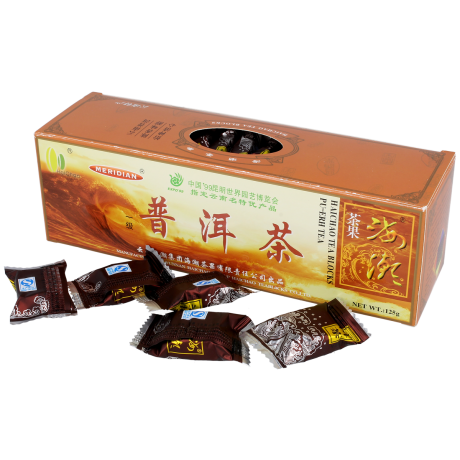 Herbata chińska PU-ERH 125g MERIDIAN - Wiesiołek-Pharma