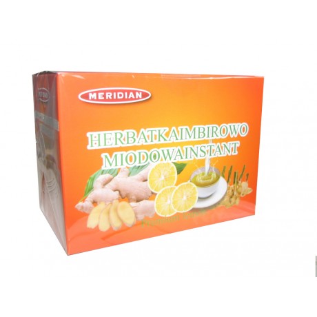 Herbatka imbirowo-miodowa z cytryną 10x18g MERIDIAN - Wiesiołek-Pharma
