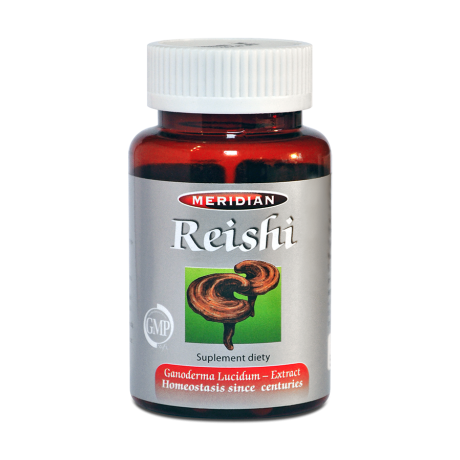 Reishi 60 kaps. MERIDIAN - Wiesiołek-Pharma