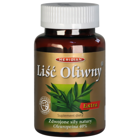 Liść oliwny EXTRA 60 kaps. MERIDIAN - Wiesiołek-Pharma