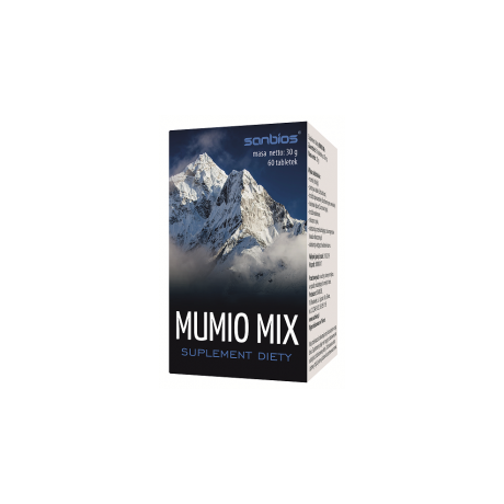 Mumio Mix 60 tabl. SANBIOS - Wiesiołek-Pharma