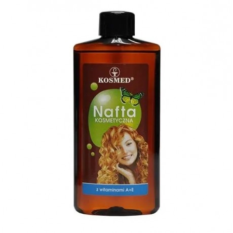 Nafta kosmetyczna z witaminami A+E 150ml KOSMED - Wiesiołek-Pharma