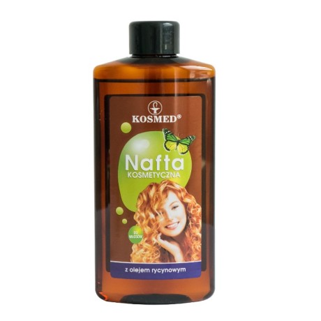 Nafta kosmetyczna z olejkiem rycynowym 150ml KOSMED - Wiesiołek-Pharma