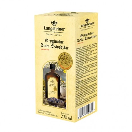 Zioła szwedzkie LANGSTEINER - Wiesiołek-Pharma