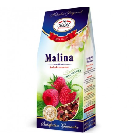 Malina susz herbatka owocowa 100g MALWA - Wiesiołek-Pharma