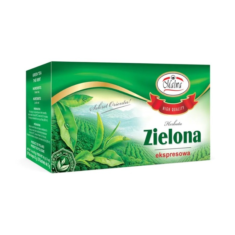 Zielona herbata 20x2g MALWA - Wiesiołek-Pharma Zielona herbata 20x2g MALWA - Wiesiołek-Pharma