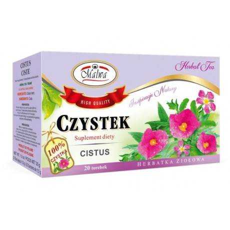 Czystek herbatka 20x2g MALWA - Wiesiołek-Pharma