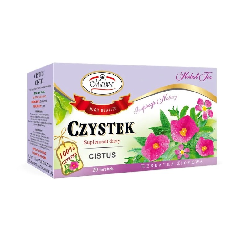 Czystek herbatka 20x2g MALWA - Wiesiołek-Pharma