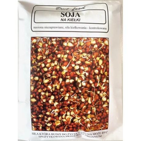 Nasiona do kiełkowania soja 160g DIET-FOOD - Wiesiołek-Pharma