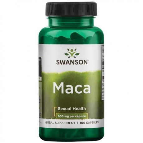 Maca 500mg 100 kaps. SWANSON - Wiesiołek-Pharma