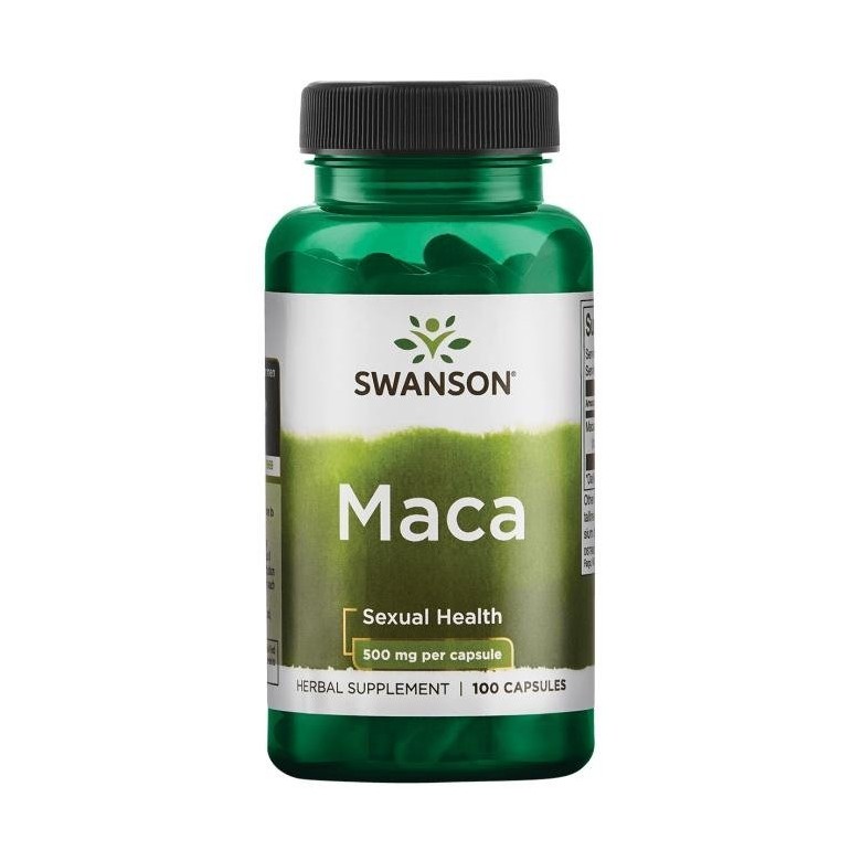 Maca 500mg 100 kaps. SWANSON - Wiesiołek-Pharma Maca 500mg 100 kaps. SWANSON - Wiesiołek-Pharma