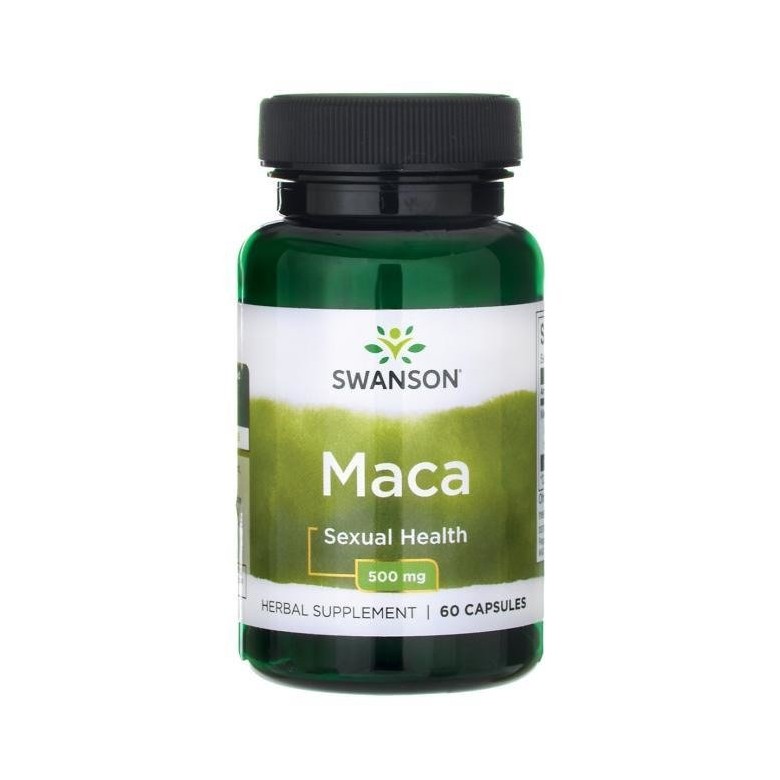 Maca extract 500mg 60 kaps. SWANSON - Wiesiołek-Pharma Maca extract 500mg 60 kaps. SWANSON - Wiesiołek-Pharma