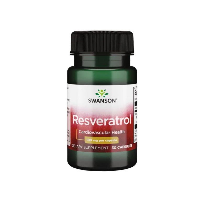 Resveratrol 100mg 30 kaps. SWANSON - Wiesiołek-Pharma Resveratrol 100mg 30 kaps. SWANSON - Wiesiołek-Pharma