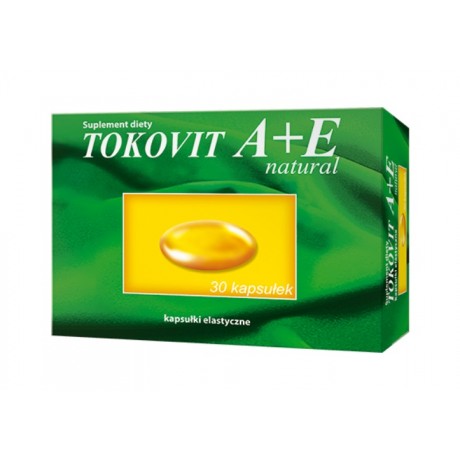 Tokovit A+E 30 kaps. HASCO - Wiesiołek-Pharma
