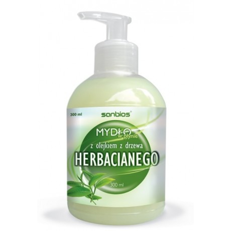 Mydło z olejkiem z drz. herbacianego 300ml SANBIOS - Wiesiołek-Pharma