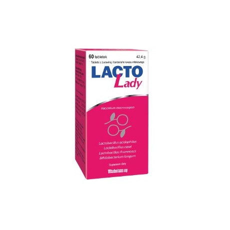 Lacto Lady 60 tabl. Vitabalans - Wiesiołek-Pharma