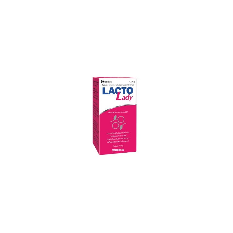 Lacto Lady 60 tabl. Vitabalans - Wiesiołek-Pharma Lacto Lady 60 tabl. Vitabalans - Wiesiołek-Pharma