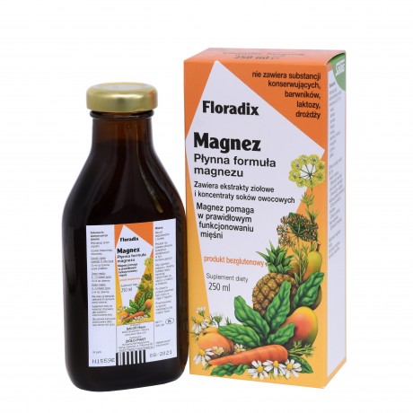 Floradix Magnez 250ml SALUS - Wiesiołek-Pharma