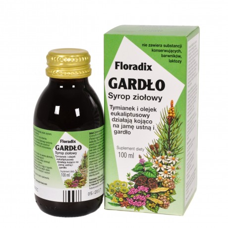 Floradix Gardło 100ml SALUS - Wiesiołek-Pharma