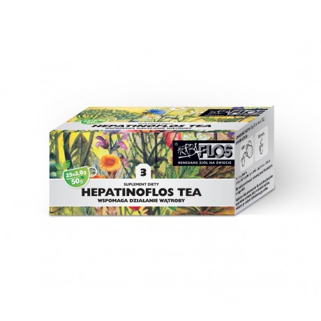 Hepatinoflos Tea fix 3 HB-FLOS - Wiesiołek-Pharma