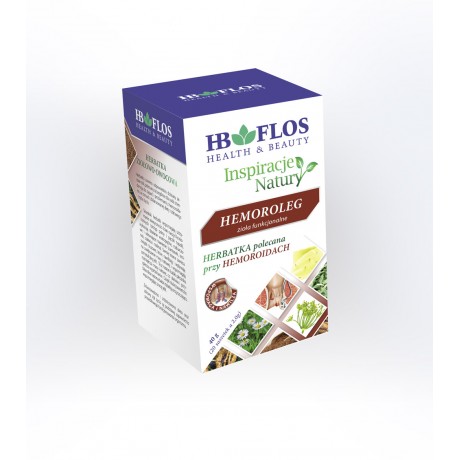 Hemoroleg przy hemoroidach 20x2g HB-FLOS - Wiesiołek-Pharma