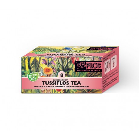 Tussiflos Tea fix 8 HB-FLOS - Wiesiołek-Pharma