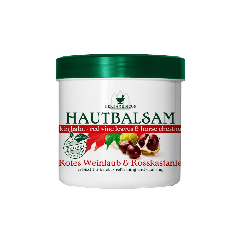 Balsam z liści winogron i kasztanowca 250ml SCHMEES - Wiesiołek-Pharma