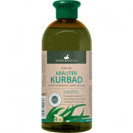 Ziołowy płyn do kąpieli eukaliptus 500ml SCHMEES - Wiesiołek-Pharma
