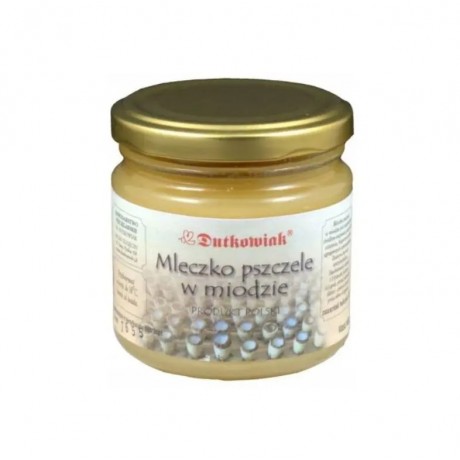 Mleczko pszczele w miodzie 250g DUTKOWIAK - Wiesiołek-Pharma
