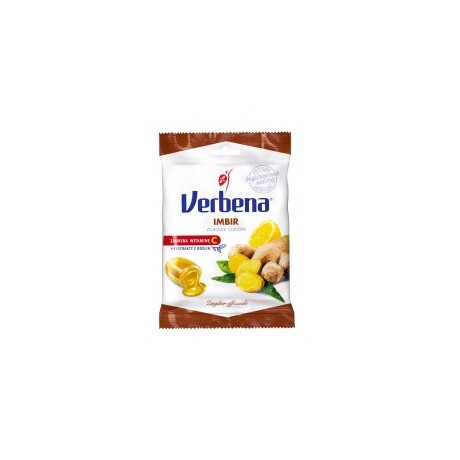 Cukierki imbir, miód, cytryna 60g VERBENA - Wiesiołek-Pharma