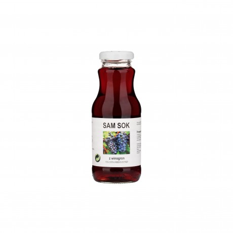 Sok z czerwonych winogron 250ml VIANDS - Wiesiołek-Pharma