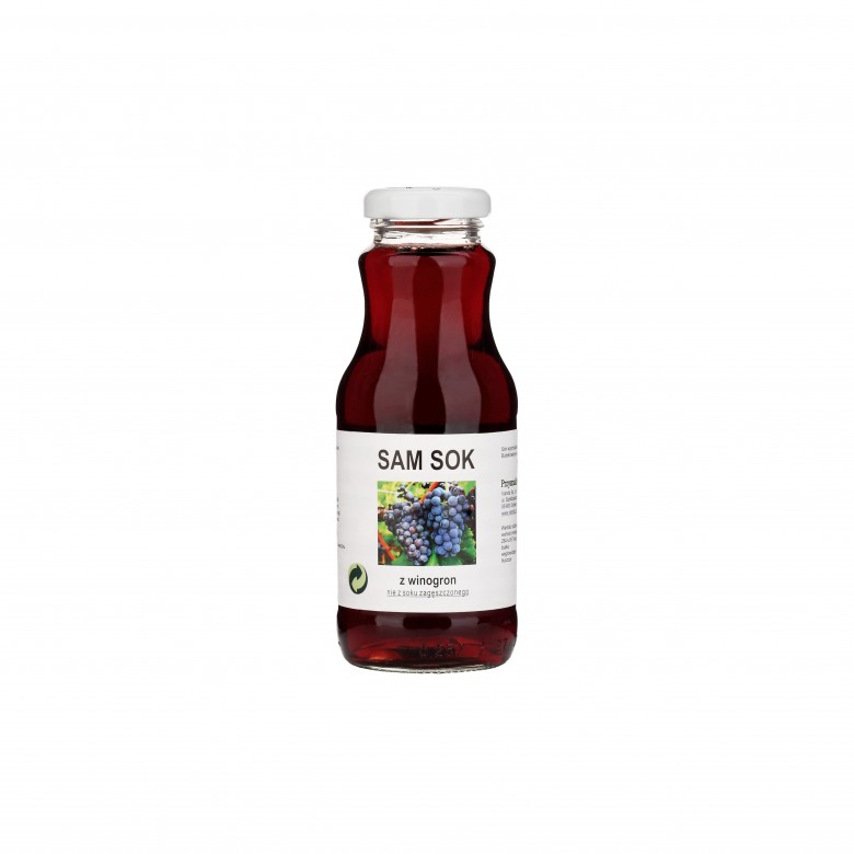 Sok z czerwonych winogron 250ml VIANDS - Wiesiołek-Pharma Sok z czerwonych winogron 250ml VIANDS - Wiesiołek-Pharma