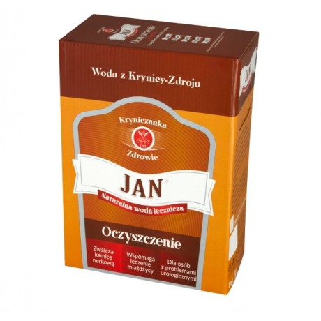 Woda lecznicza Jan 3L KRYNICZANKA - Wiesiołek-Pharma