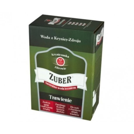 Woda Zuber lecznicza 3L KRYNICA - Wiesiołek-Pharma