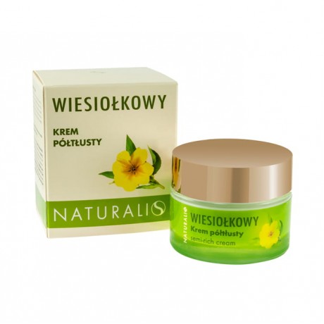 Wiesiołkowy Krem Półtłusty 50ml NATURALIS - Wiesiołek-Pharma